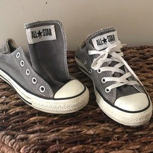Charcoal Chucks Unisex Perfect for kids